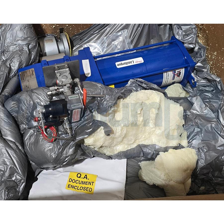 Used FLOWSERVE LPC-10A-166B-SR02 Limitorque Scotch Yoke Valve Actuator 2" Valve NSMP