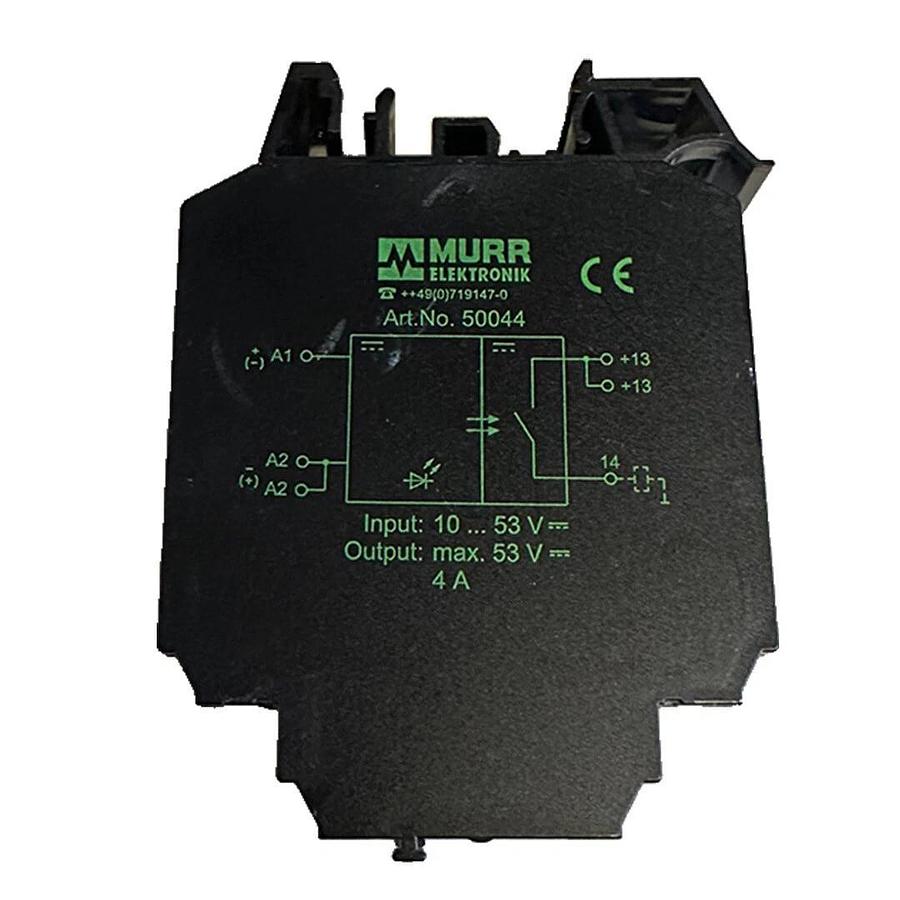 Used MURR ELEKTRONIK 50044 OPTO-COUPLER RELAY MODULE