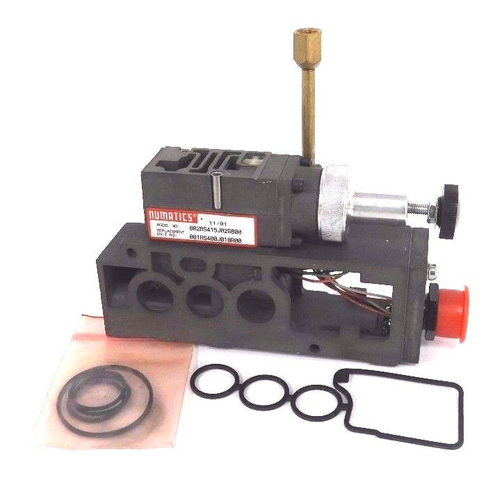 Used NEW NUMATICS 082RS415J026B00 SOLENOID VALVE REGULATOR MISSING GAUGE