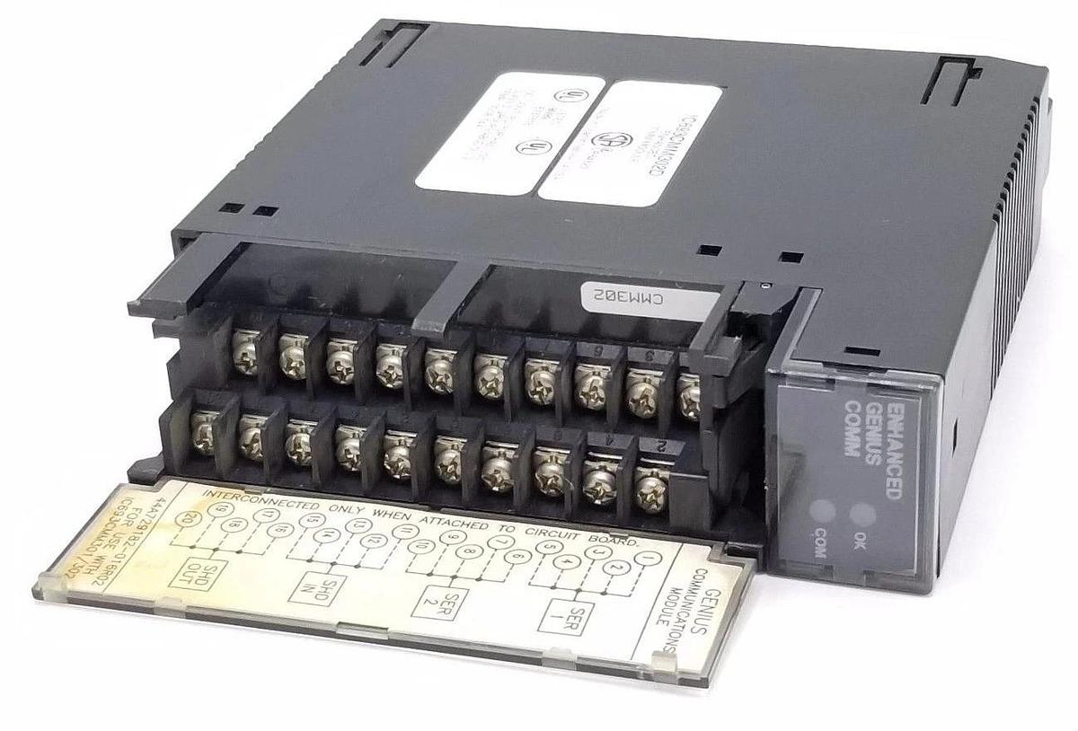 Used GE FANUC IC693CMM302D ENHANCED COMMUNICATION MODULE