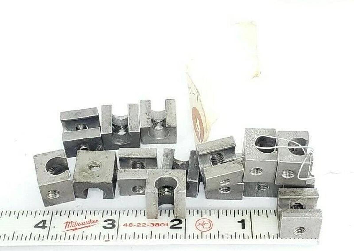 Used LOT OF 15 KRONES 1-011-53-037-0 CLAMPS 21627 1011530370