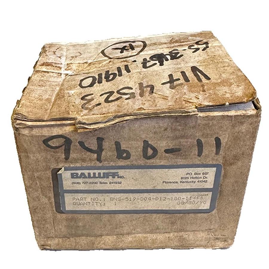 Used NEW BALLUFF BNS-519-D04-D12-100-11-FE / BNS-519-D4-D12-100-11-FE LIMIT SWITCH