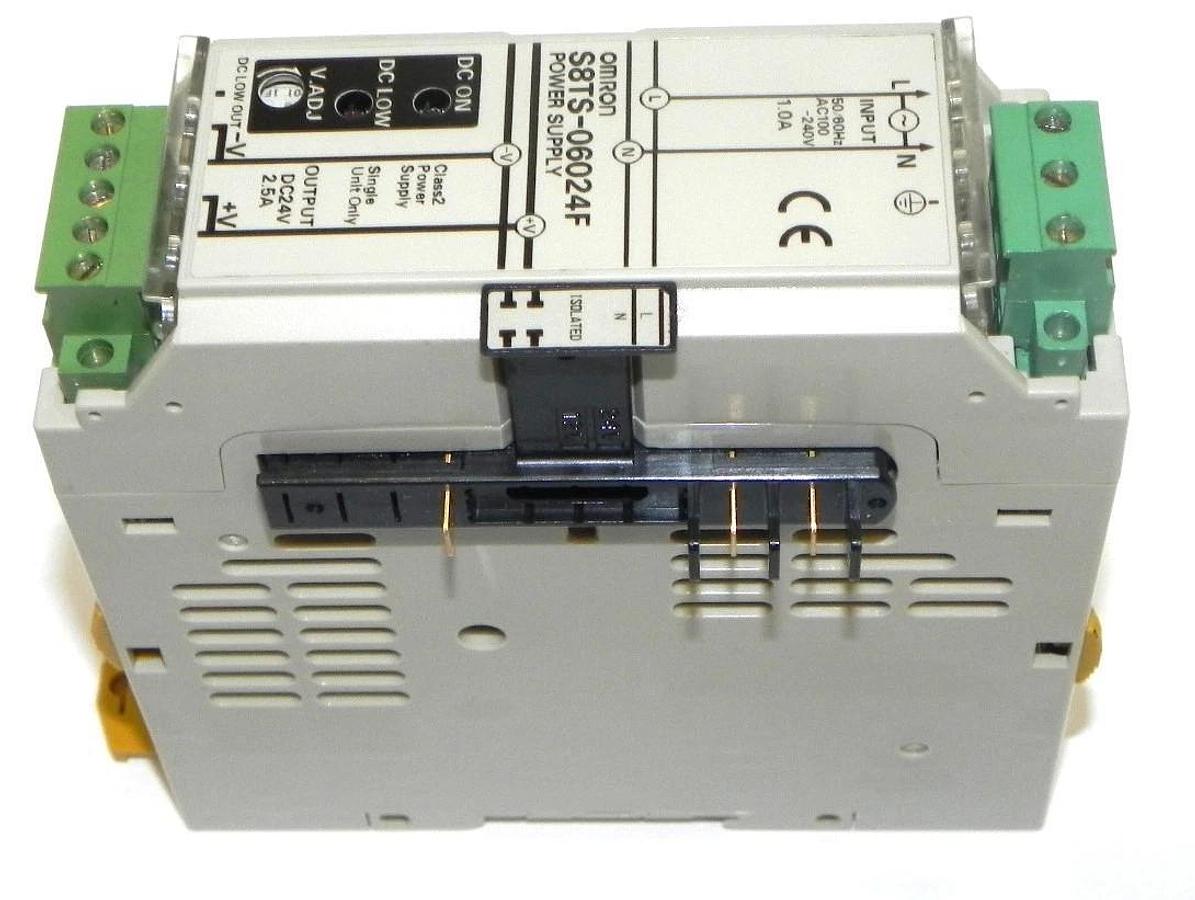 Used OMRON S8TS-06024F POWER SUPPLY S8TS06024F