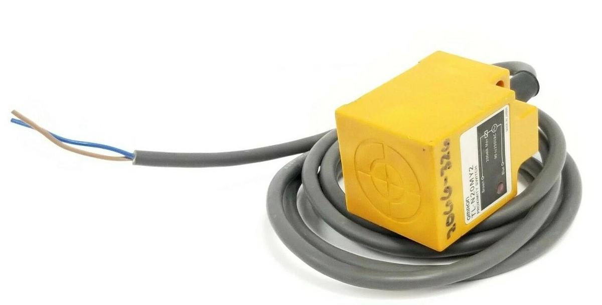 Used OMRON TL-N20MY2 PROXIMITY SWITCH TLN20MY2, 200mA MAX 90 TO 250VAC