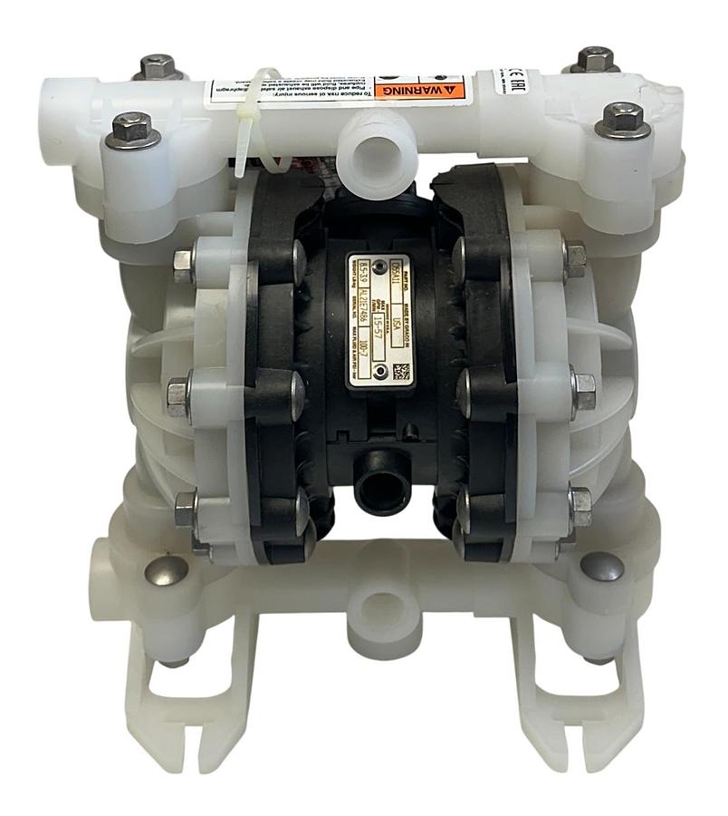 Used GRACO D55A11 HUSKY 515 PVDF 1/2'' NPT DIAPHRAGM PUMP 15-57GPM OEM NSMP