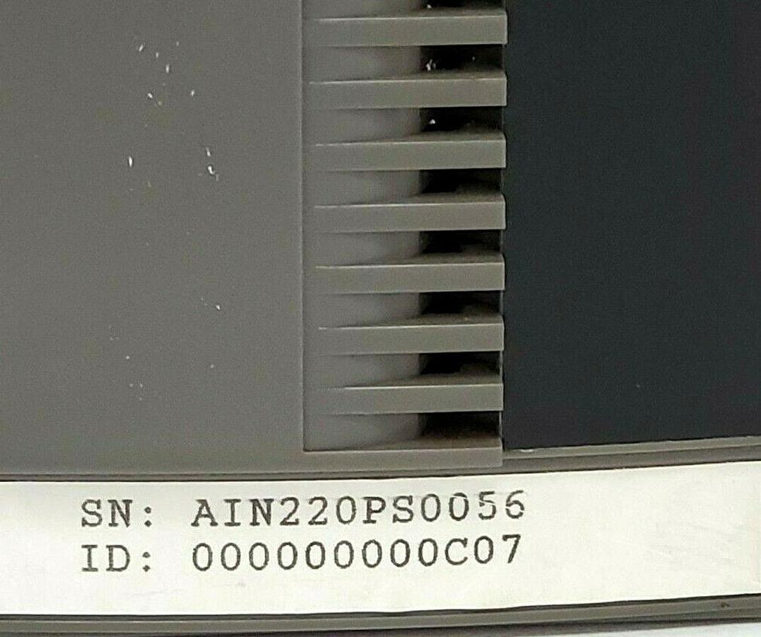 Used ABB / BAILEY AIN-220 ANALOG INPUT HARMONY BLOCK 6642366A1 REV. A 6643260A1
