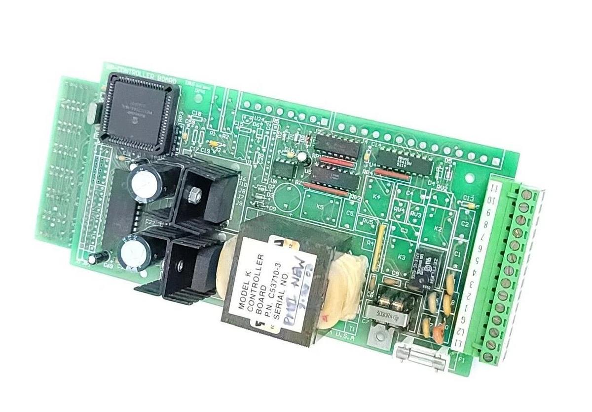 Used PFENING KAIF DIGITAL C53710-3 MODEL K CONTROLLER BOARD REV: C-8-99 C537103