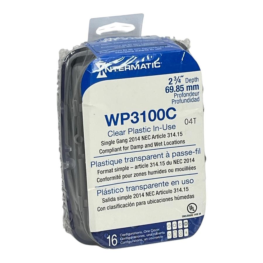 Used Intermatic WP3100C Weatherproof In-Use Receptacle Cover 2-3/4" Deep NSFS