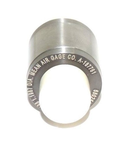 Used NEW MEAN AIR GAGE CO. 68025163-G8 PLUG GAGE 94-400-0498 1.1987 DIA. A-187761
