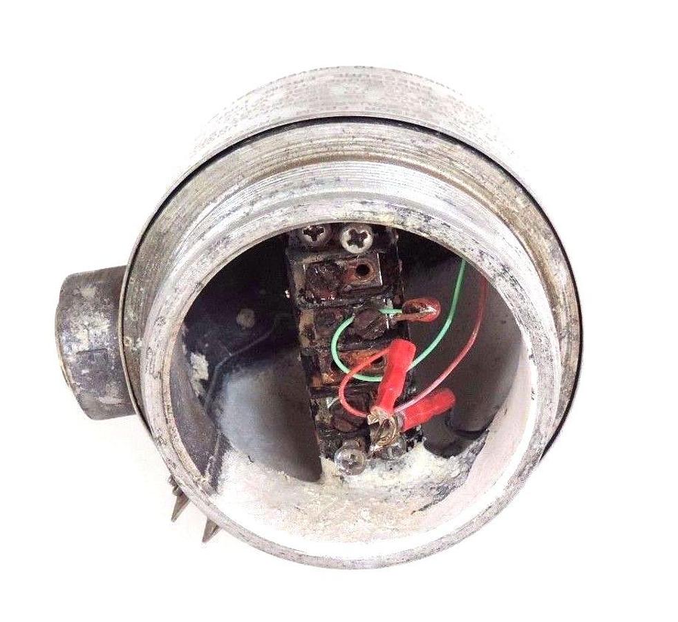 Used ROSEMOUNT UNILOC 1000844-0 CONDUCTIVITY SENSOR MODEL 141, 250/400PSIG, 10008440