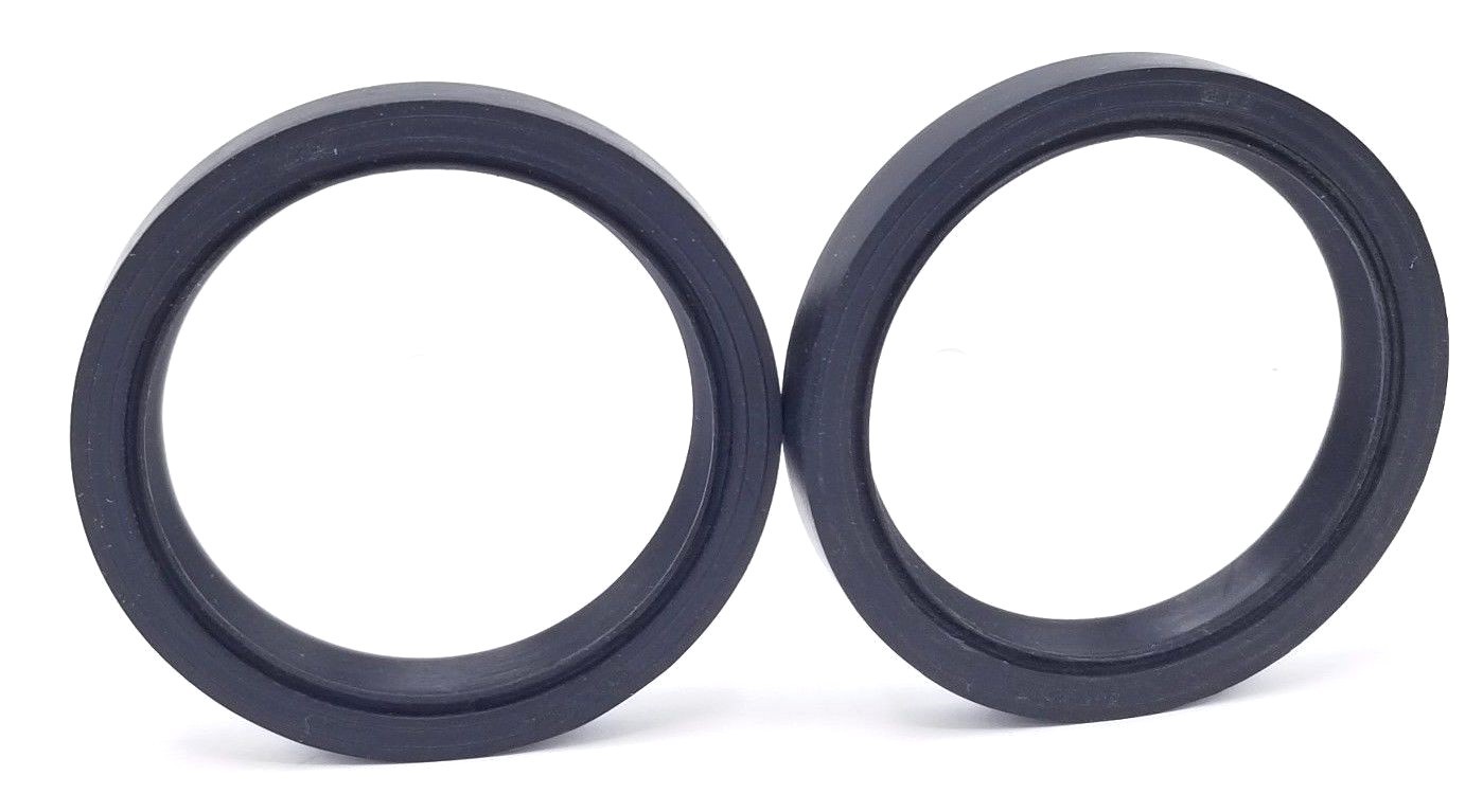 Used LOT OF 2 GERA 050304160000-44 OIL SEALS 080X100X12