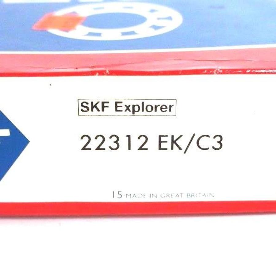 Used NIB SKF 22312 EK/C3 ROLLER BEARINGS SPHERICAL 2.544" TAPERED BORE 22312EKC3