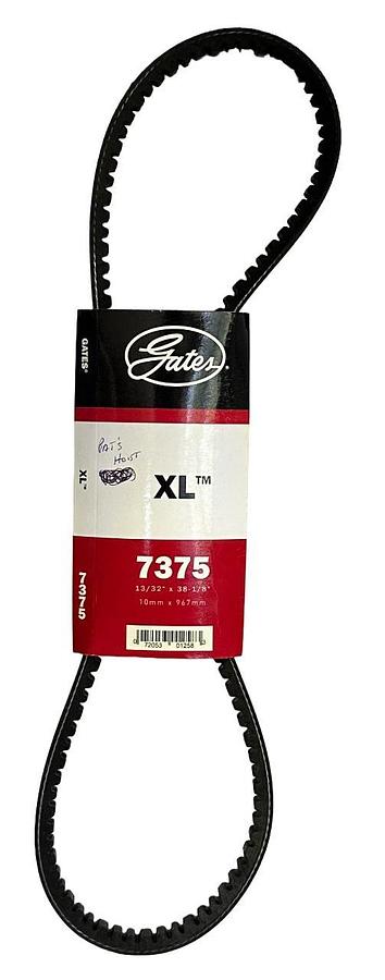 Used NEW GATES 7375 XL ACCESSORY DRIVE V-BELT 10mm X 967mm