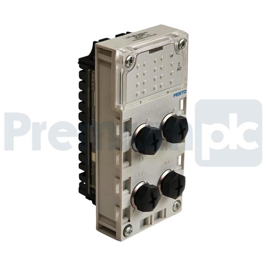 Festo CPX-AB-4-M12x2-5P-R-M3 | 546997 CPX Connection Block 4x M12 5-Pin NUPI