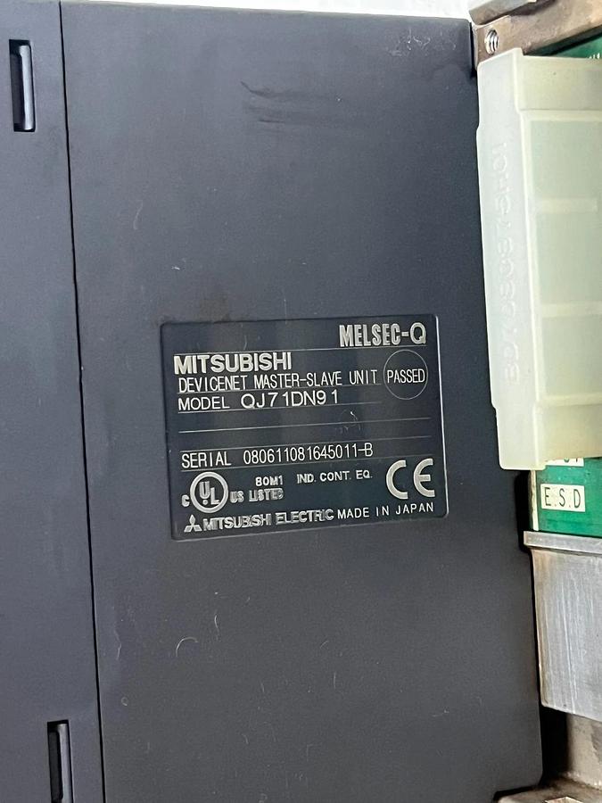 Used Mitsubishi MELSEC-Q PLC Assembly Q312B Q63P Q02HCPU QX80 QY80 QJ71DN91