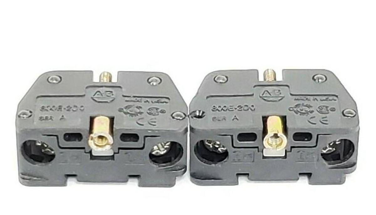 Used LOT OF 2 NEW ALLEN BRADLEY 800E-2D0 POWER MODULES 800E2D0 SER. A