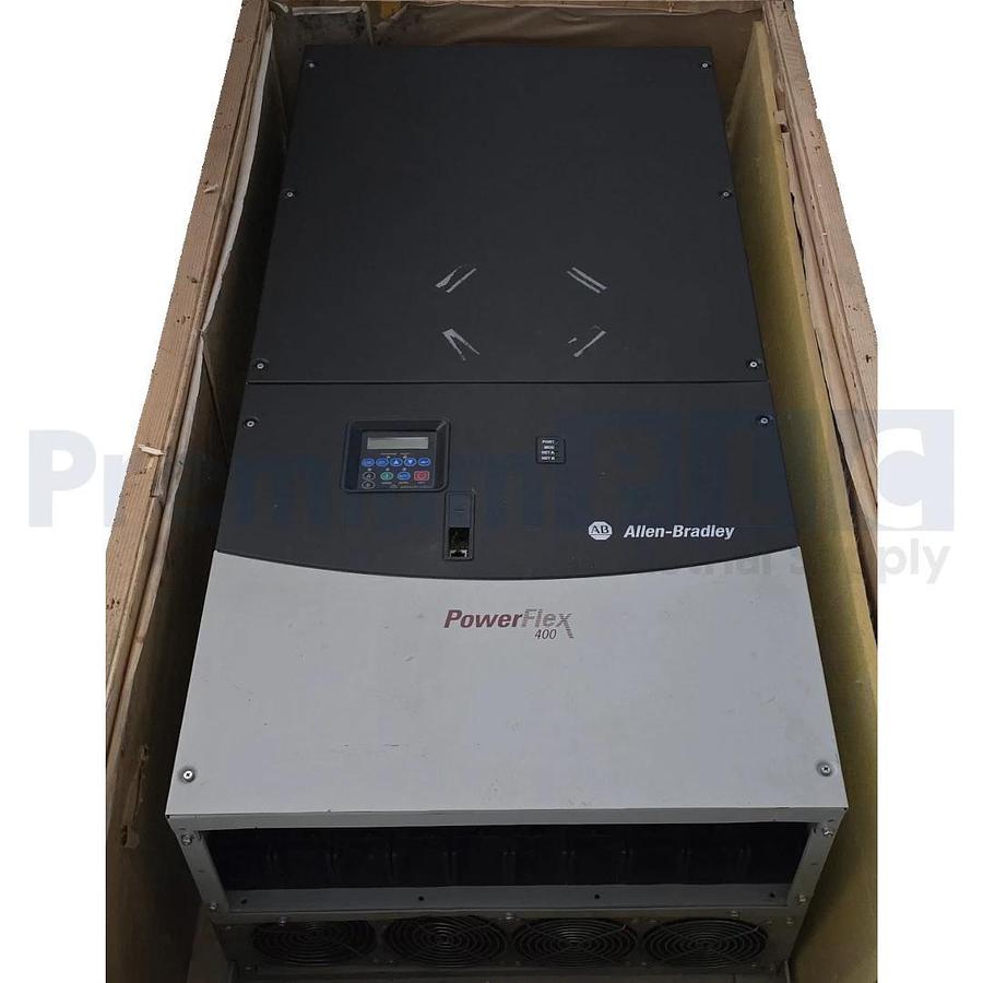 Used ALLEN BRADLEY 22C-D370A103 /A PowerFlex 400 FAN & PUMP AC DRIVE 300HP 480VAC 3PH