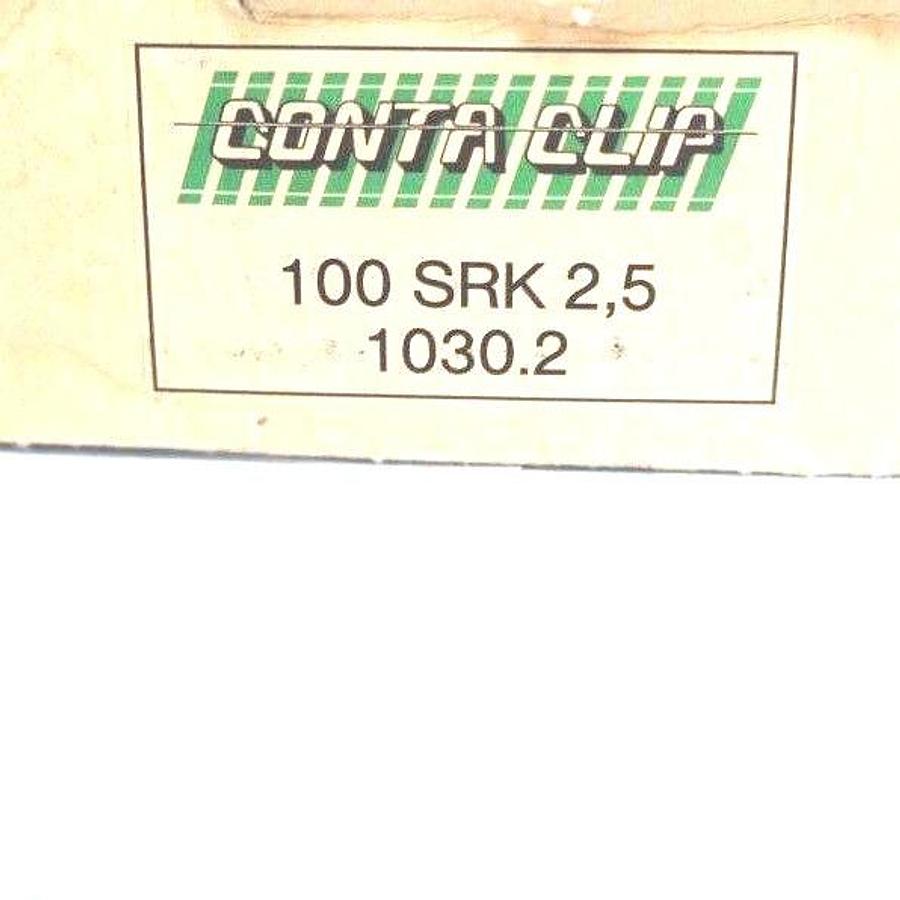 LOT OF 87 NEW CONTA CLIP SRK2.5 TERMINAL BLOCKS SRK25