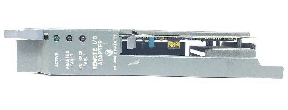 Used ALLEN BRADLEY 1771-ASB/E REMOTE I/O ADAPTER H/W REV: A01 SER. E F/W REV: H