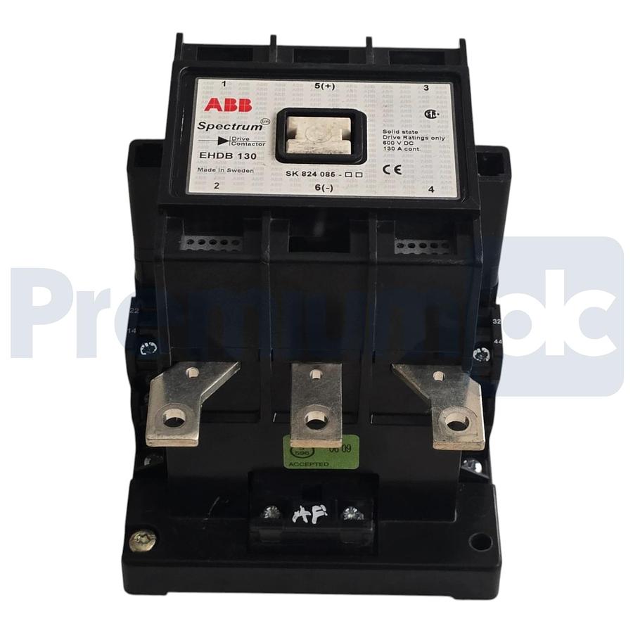 Used ABB EHDB130-21-11 Drive Contactor SK824085-AF EHDB130C-1L 110/120VAC 130A USPI