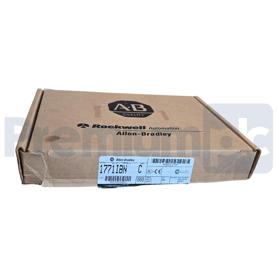 Used ALLEN BRADLEY 1771-IBN /C PLC-5 DC INPUT MODULE 10-30V REV. D02 1771IBN NSMP