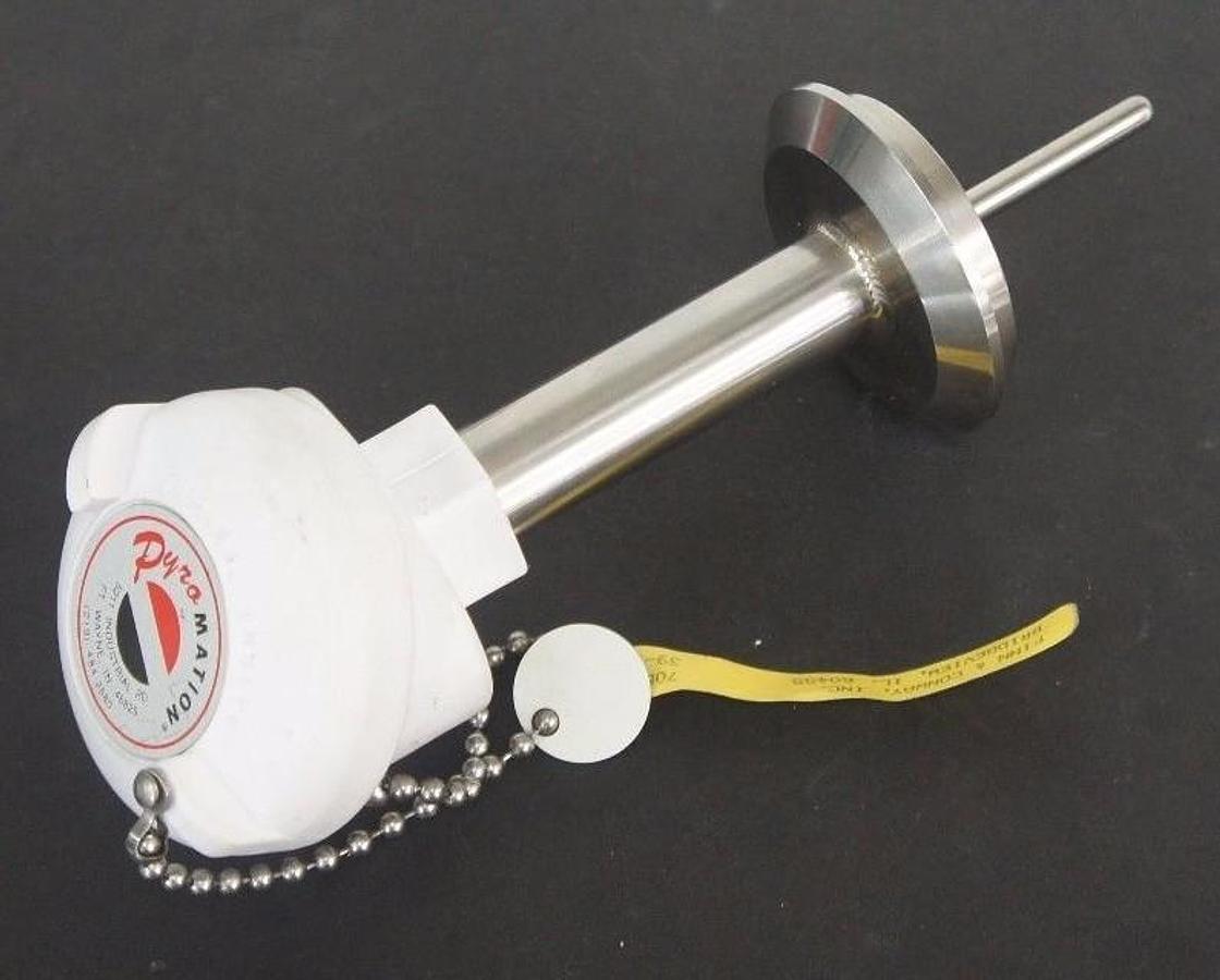 Used NEW PYROMATION J48002U-CIP-2-7-63 TEMPERATURE SENSOR J48002UCIP2763