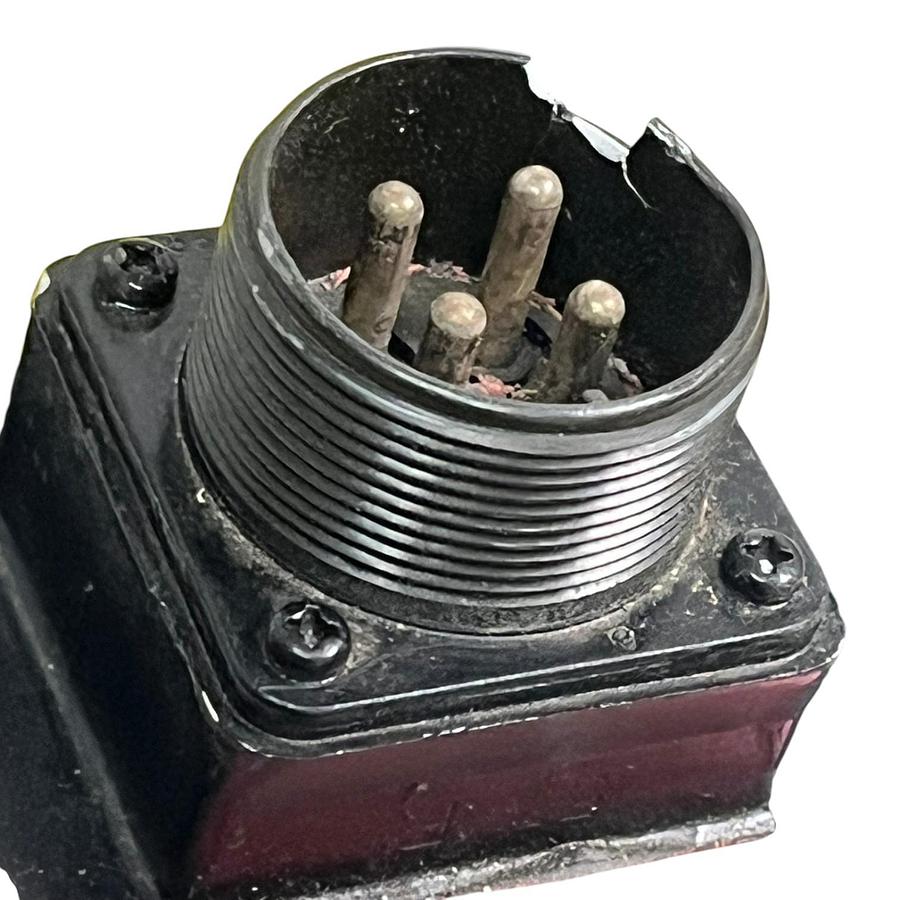 Used Fanuc Alpha iF 30/3000 Servo Motor A06B-0253-B400 Missing Encoder AS-IS / PARTS