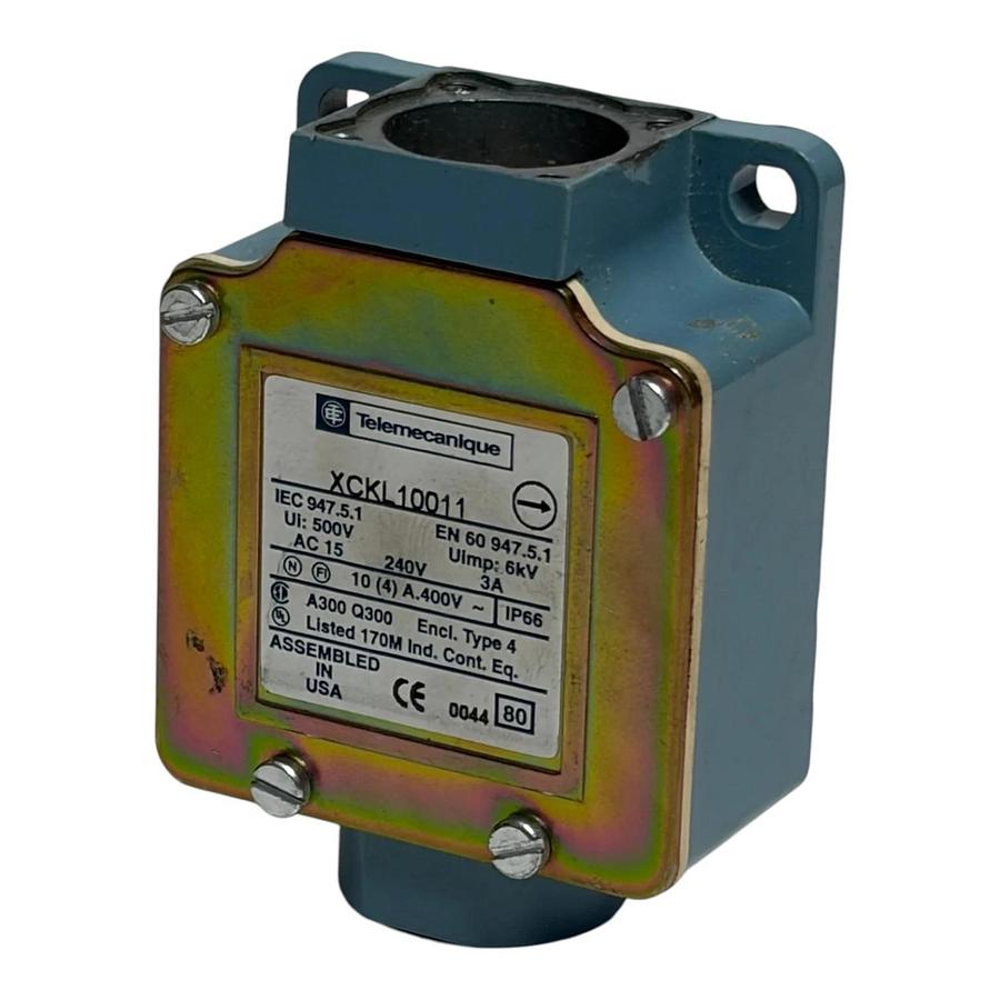 Telemecanique XCKL10011 Limit Switch Body 1NC+1NO Snap Action