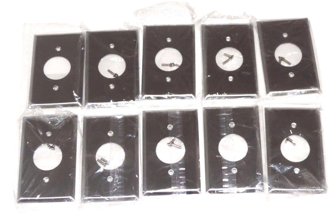 Used LOT OF 10 NEW MULBERRY 97091 - 11/06 SINGLE RECEPTACLE OUTLETS M#2/187