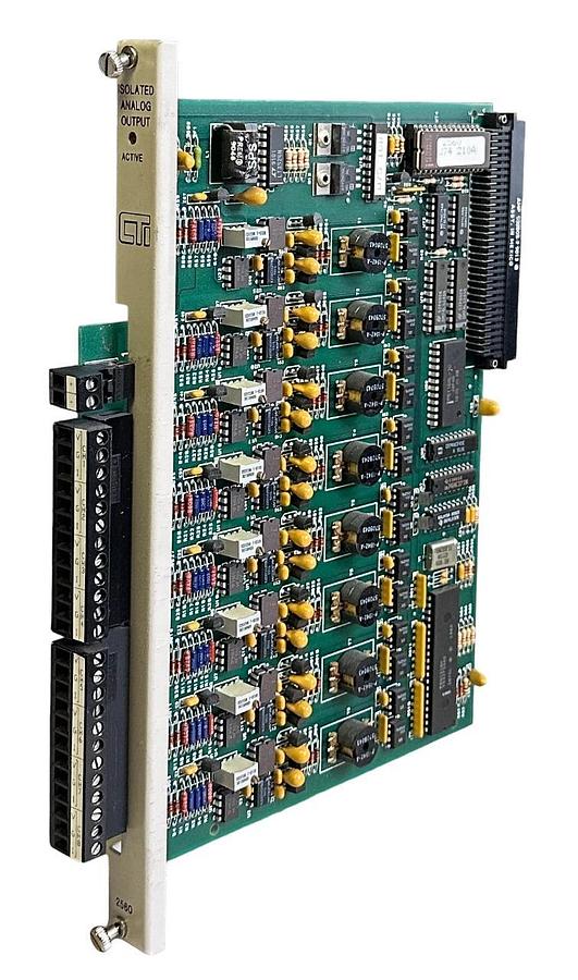 Used CONTROL TECHNOLOGY INC SIEMENS 901C-2560 / 901C2560 ISOLATED ANALOG INPUT MODULE