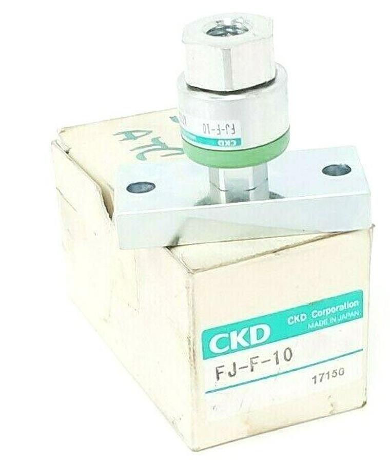 Used NIB CKD FJ-F-10 FLOATING JOINT W/ BASE FJF10