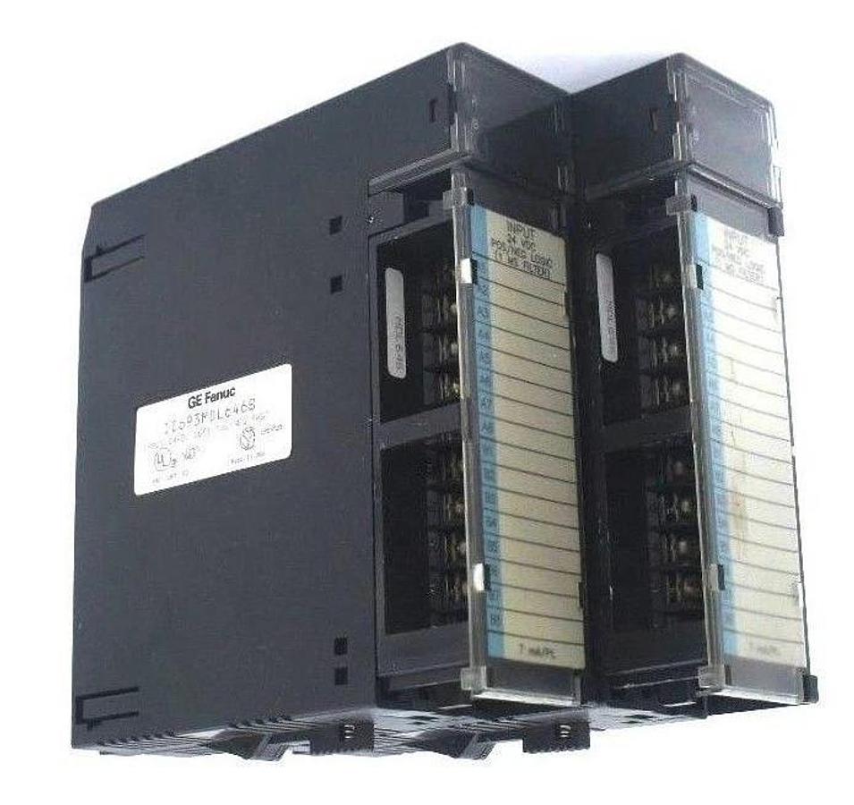 Used LOT OF 2 GE FANUC IC693MDL646B INPUT MODULE 24VDC 16PT POS/NEG FAST MINOR CHIPS