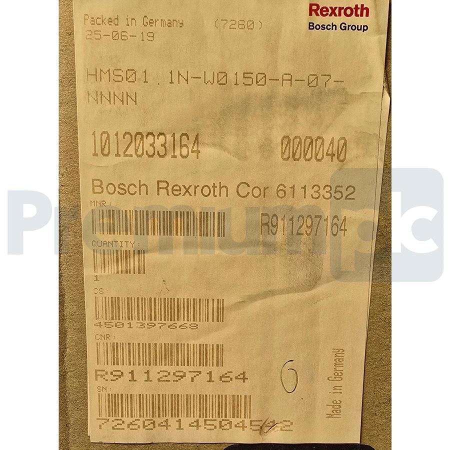 Rexroth Indramat HMS01.1N-W0150-A-07-NNNN | R911297164 Single-Axis Inverter NSMP