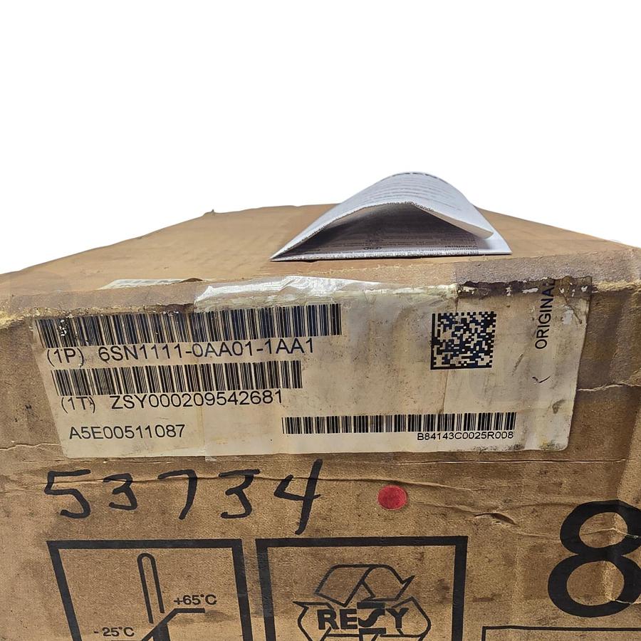 Used Siemens 6SN1111-0AA01-1AA1 Simodrive 611 Mains Line Filter Module 10kW 480V NEW