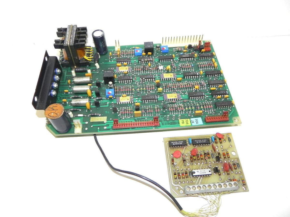 Used BOBST 704-1091-03 PC BOARD W/ PPI 22-B-7020 CONTROL CARD 704109103