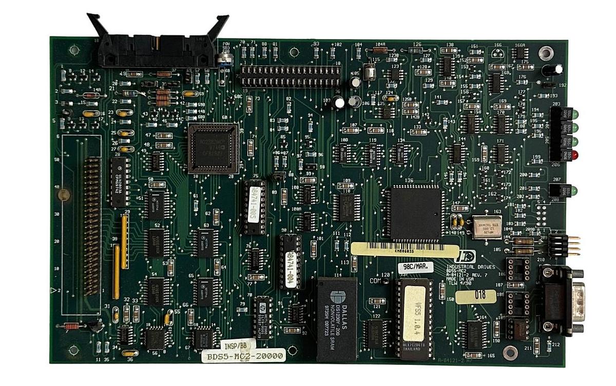 Used MITSUBISHI BDS5-MC2-20000 / BDS5MC220000 CONTROL BOARD BDS5-MC2 A-84121-2 REV. 7
