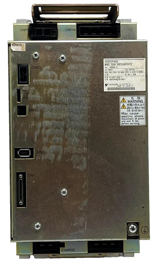 Used Yaskawa SGDR-SDB350A01BY22 Servopack AC Servo Drive 1.2kW 3PH 200V