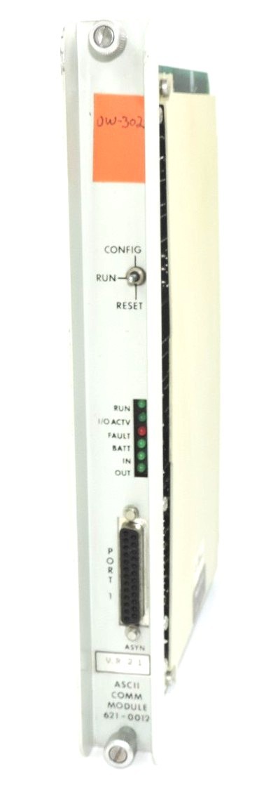 Used HONEYWELL 621-0012 COMMUNICATION MODULE ASCII D30009063 REV. F