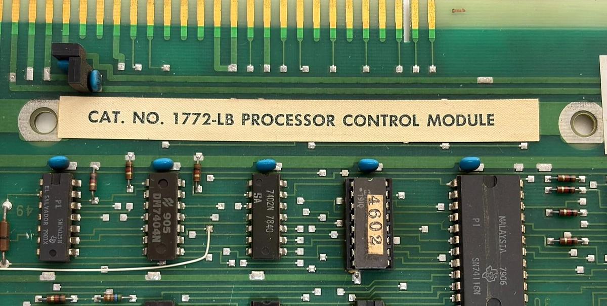 Allen-Bradley 1772-LB PLC-2/30 Processor Control Module Series B Rev 6 New