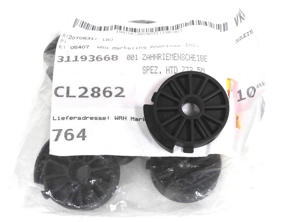 Used LOT OF 10 NEW EMPF: 03300 FERAG AG VK-A: 719460, 31193668 SPEZ. HTD Z32 5M