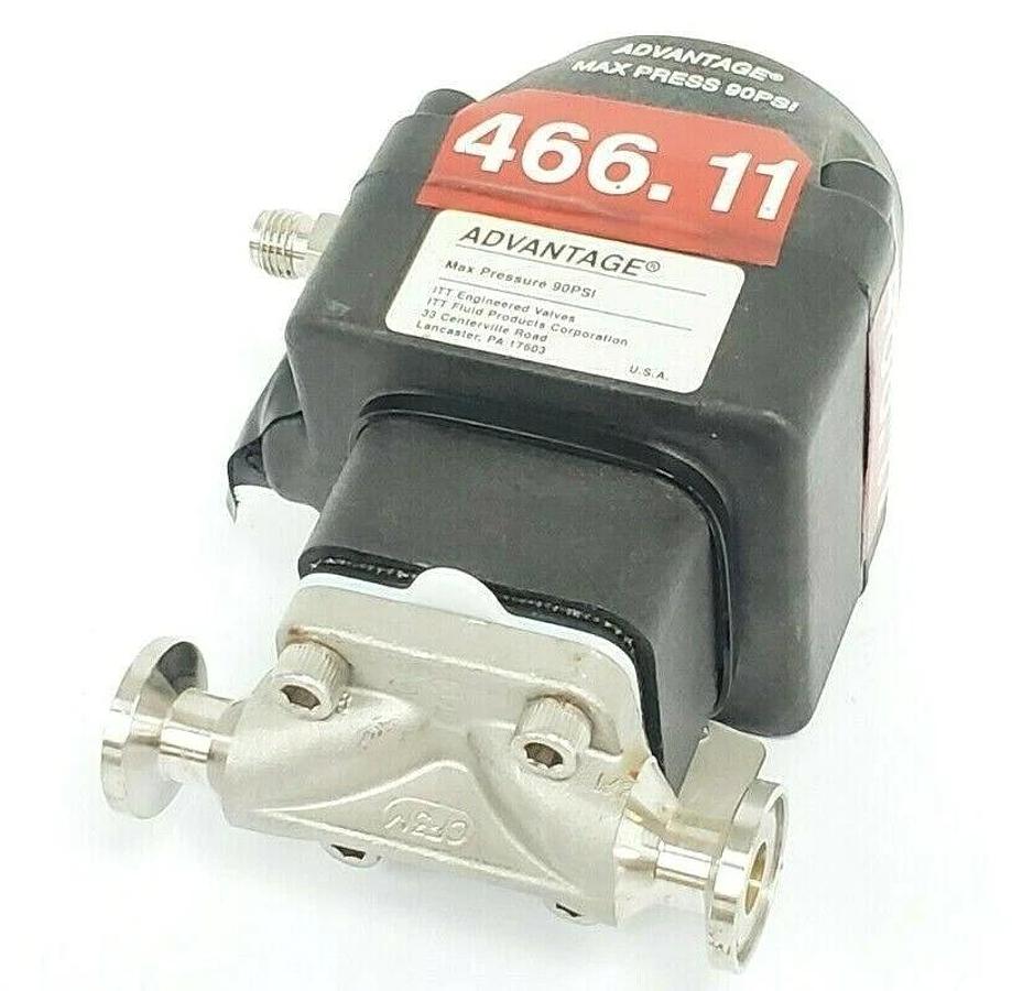 Used ITT .5-N-PN-36-A105 ADVANTAGE ACTUATOR 1/2" 90PSI W/ 303-1138 DIAPHRAGM VALVE