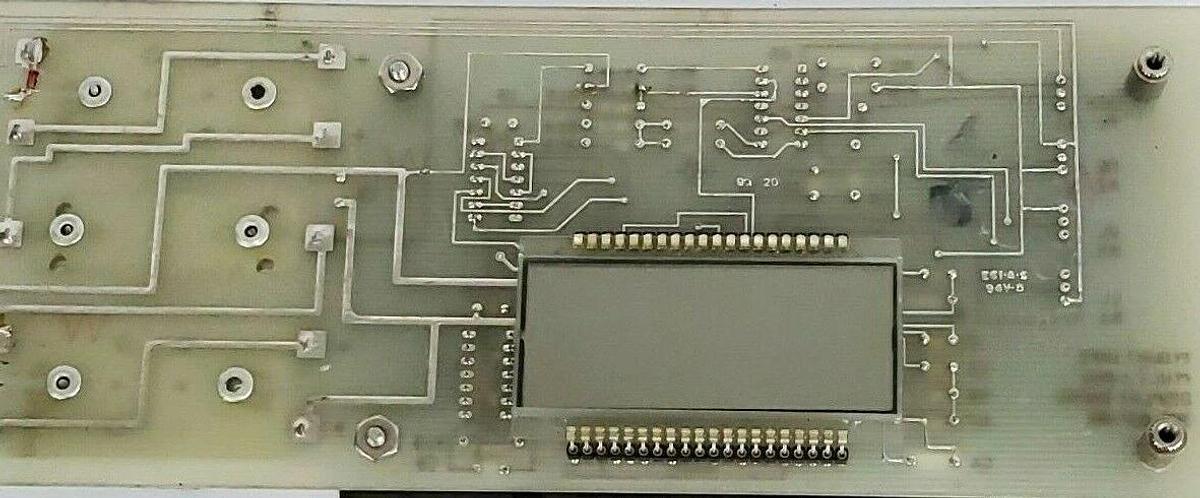 Used MOUNT HOPE MACHINERY 300-027-001 MULTI I-BOW DISPLAY PCB CIRCUIT BOARD D600371