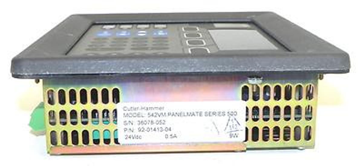 Used CUTLER HAMMER 92-01413-04 PANELMATE SERIES 500 IDT 542VM 920141304