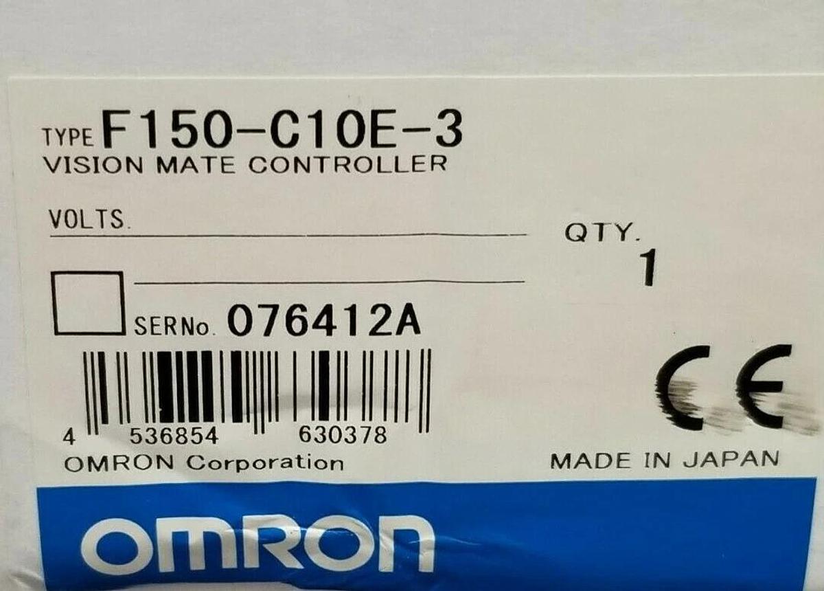 Used NIB OMRON F150-C10E-3 VISION MATE CONTROLLER 24VDC 0.5A F150C10E3 F150