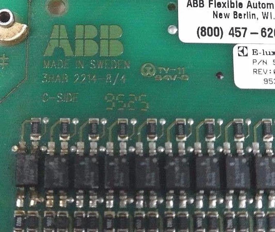Used ABB DSQC-223 I/O BOARD 3HAB-2214-8/4, YB-560-103-BD/4, 56-01-03-BD, REV 008