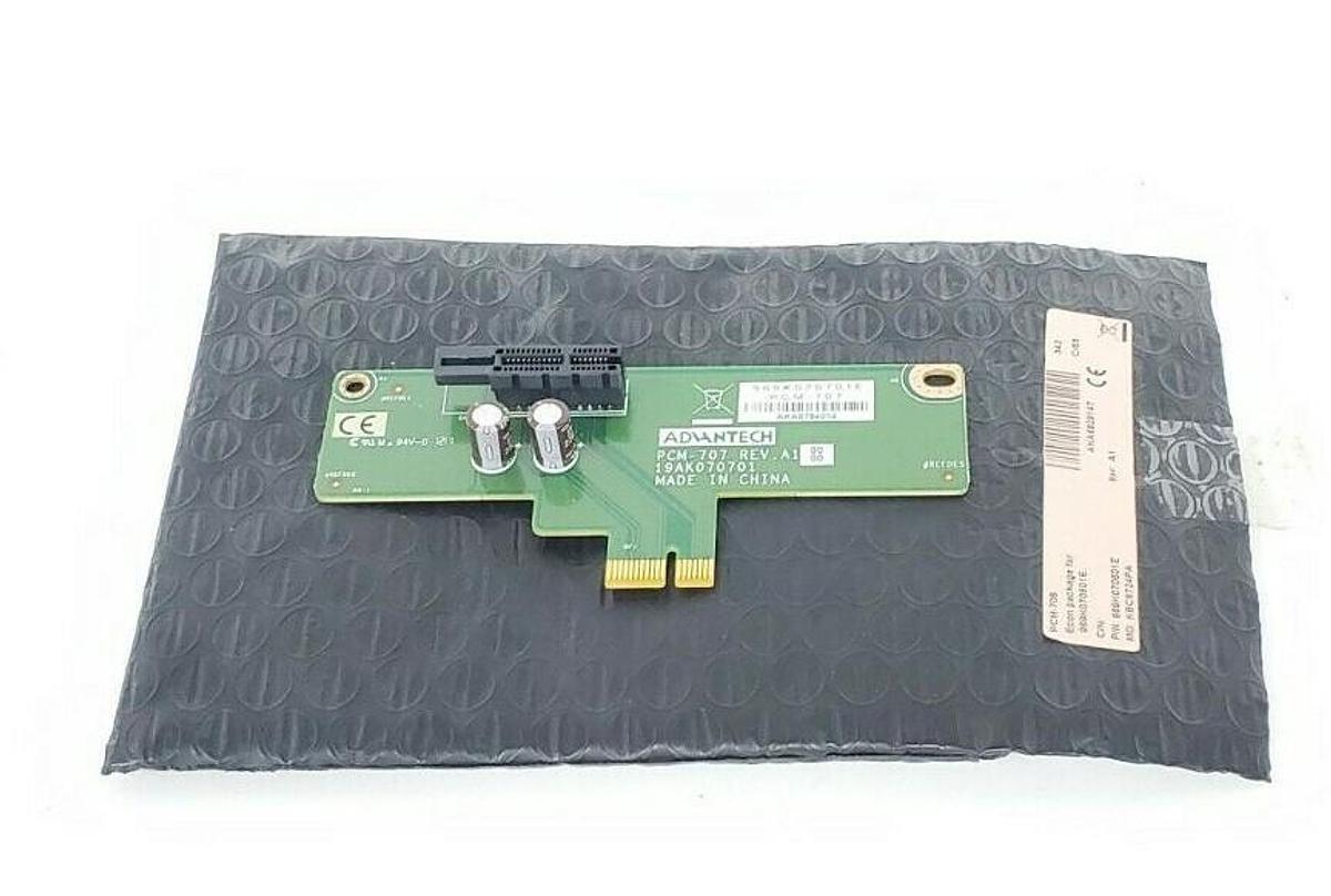 Used NEW ADVANTECH PCM-707 REV. A1 EXPANSION CARD 19AK070701 969K070701E