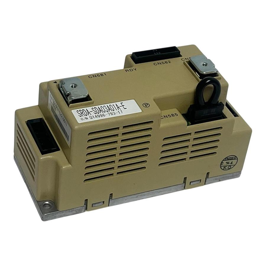 Used Yaskawa DX100 Servo Amplifier SRDA-SDA03A01A-E Ver 0200 Motoman