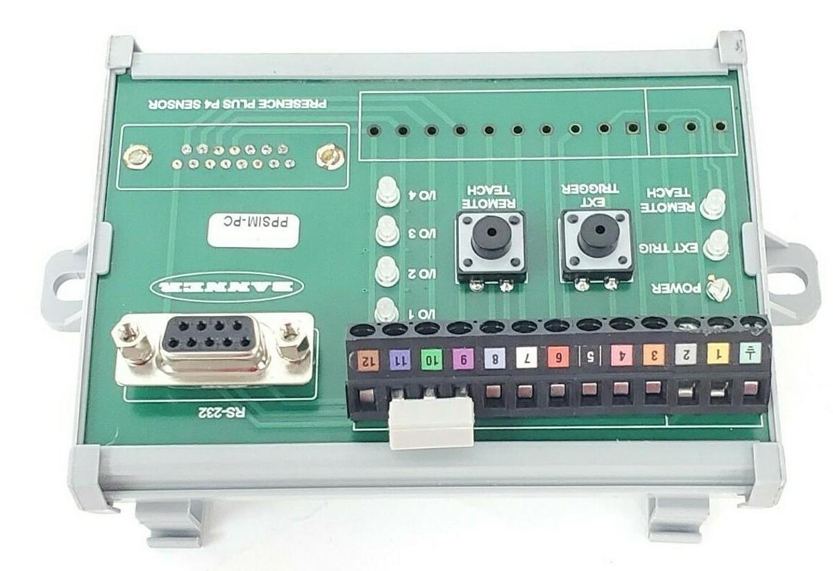 Used BANNER PPSIM-PC PRESENCE PLUS P4 SENSOR PPSIMPC (DAMAGED)