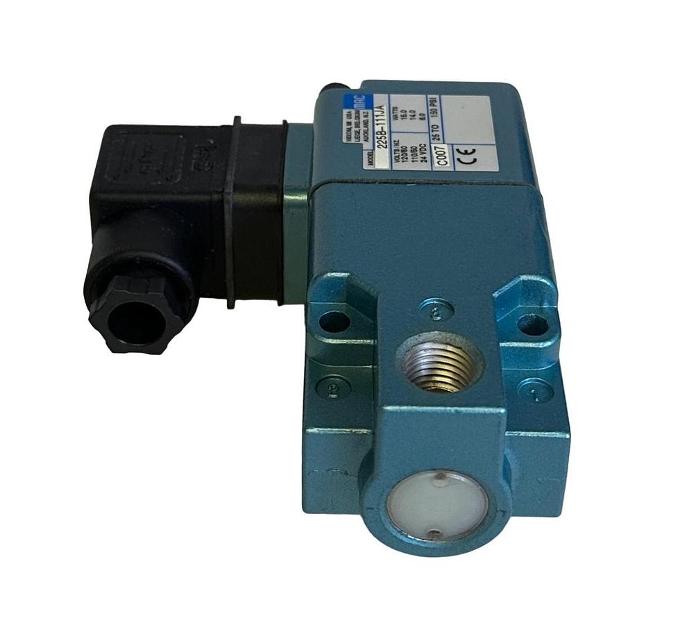 NEW MAC 225B-111JA / 225B111JA 3-WAY SOLENOID VALVE 200 SERIES 225B-111JA=C007