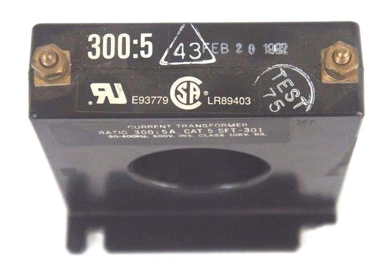 Used PROCESS MEASUREMENT COMPANY 5SFT301 TRANSFORMER 300:5